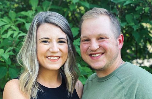 Young Illinois couple Shannon and Nick are hoping to adopt!